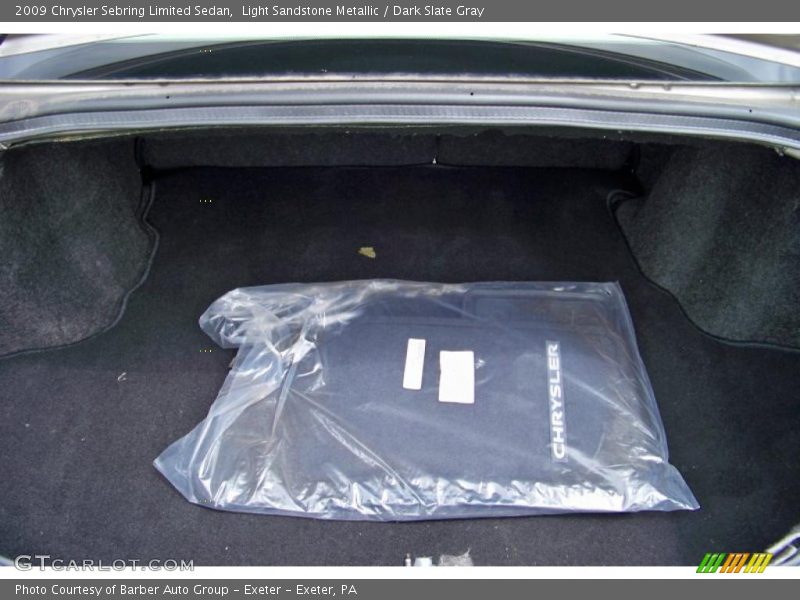 Light Sandstone Metallic / Dark Slate Gray 2009 Chrysler Sebring Limited Sedan
