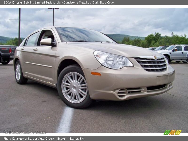 Light Sandstone Metallic / Dark Slate Gray 2009 Chrysler Sebring Limited Sedan
