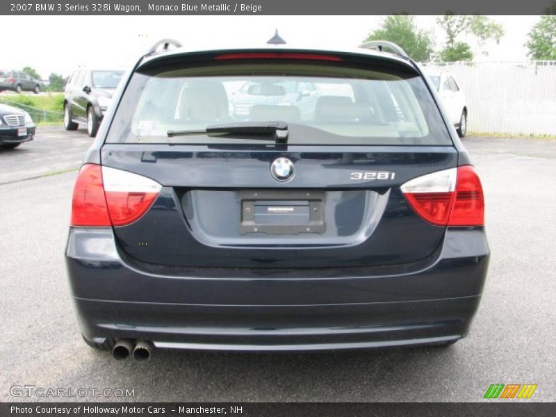 Monaco Blue Metallic / Beige 2007 BMW 3 Series 328i Wagon