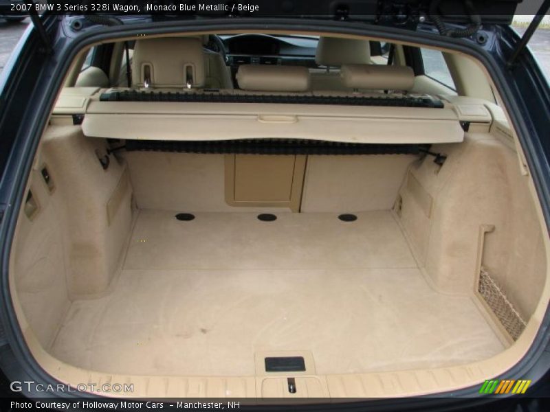 Monaco Blue Metallic / Beige 2007 BMW 3 Series 328i Wagon