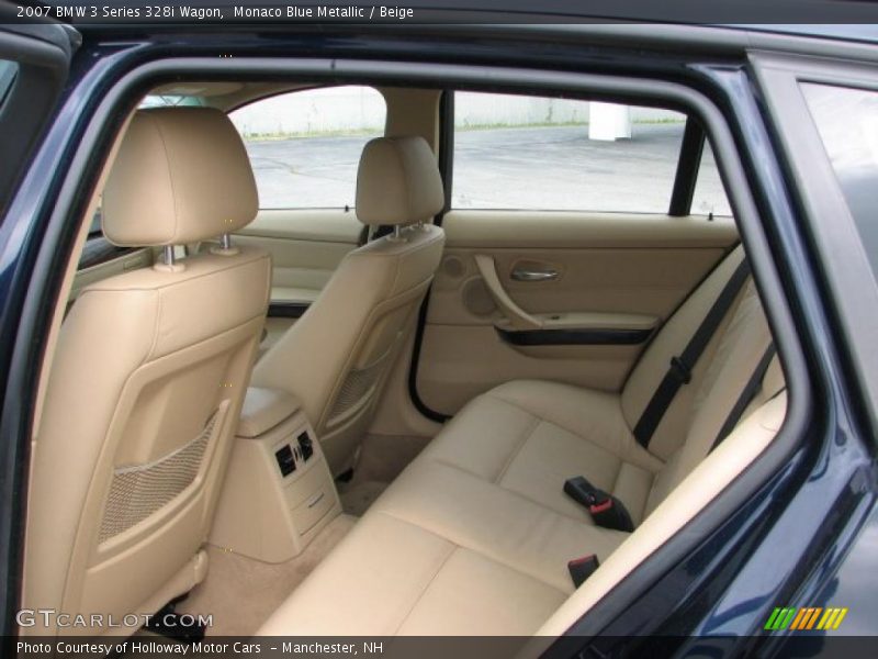 Monaco Blue Metallic / Beige 2007 BMW 3 Series 328i Wagon
