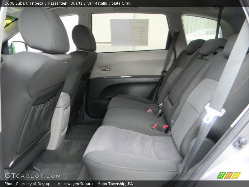 Quartz Silver Metallic / Slate Gray 2008 Subaru Tribeca 5 Passenger