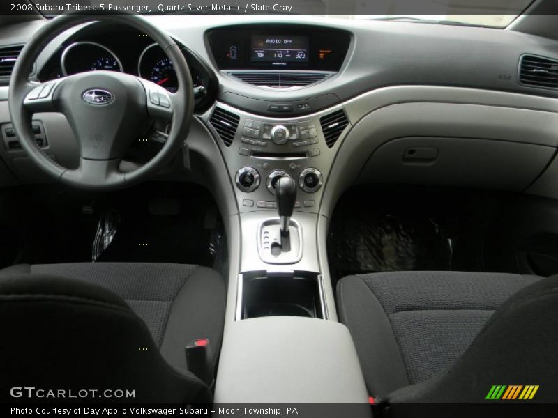 Quartz Silver Metallic / Slate Gray 2008 Subaru Tribeca 5 Passenger