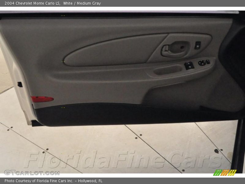 White / Medium Gray 2004 Chevrolet Monte Carlo LS