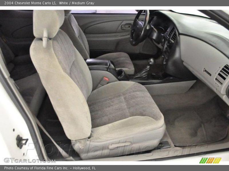 White / Medium Gray 2004 Chevrolet Monte Carlo LS