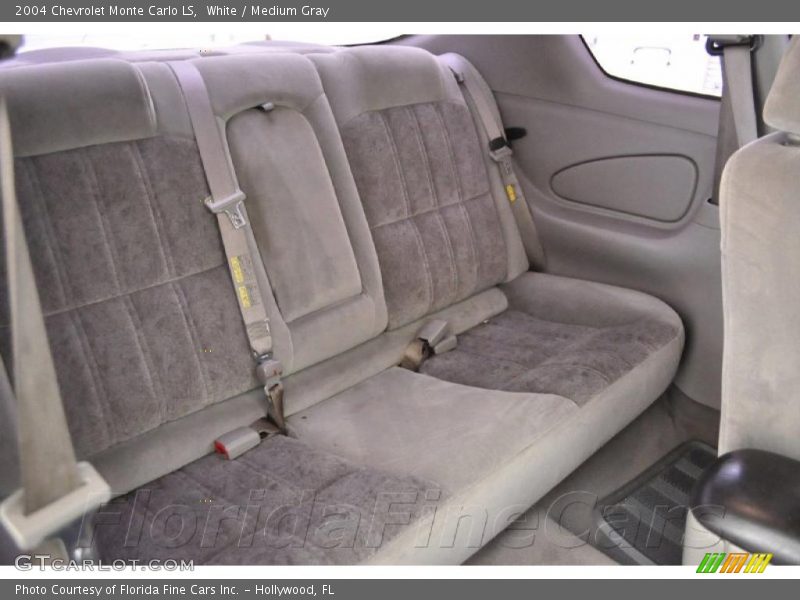 White / Medium Gray 2004 Chevrolet Monte Carlo LS