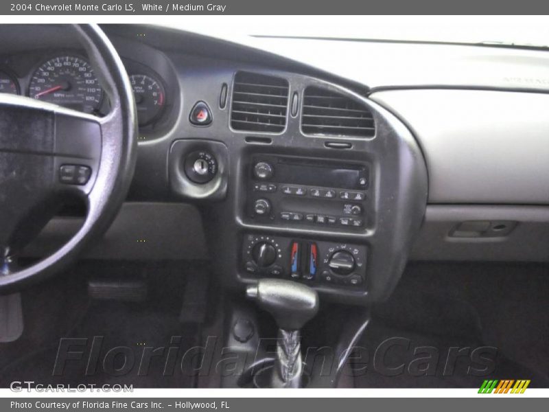 White / Medium Gray 2004 Chevrolet Monte Carlo LS