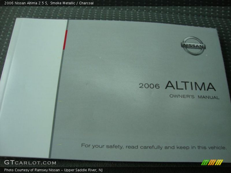 Smoke Metallic / Charcoal 2006 Nissan Altima 2.5 S