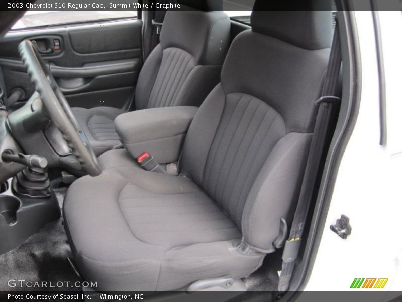 Summit White / Graphite 2003 Chevrolet S10 Regular Cab
