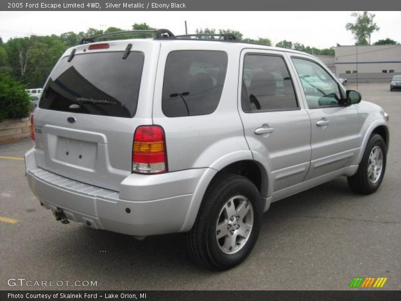 Silver Metallic / Ebony Black 2005 Ford Escape Limited 4WD