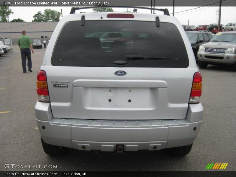 Silver Metallic / Ebony Black 2005 Ford Escape Limited 4WD