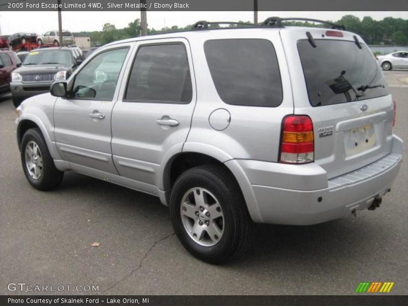 Silver Metallic / Ebony Black 2005 Ford Escape Limited 4WD