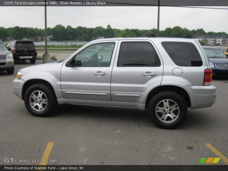 Silver Metallic / Ebony Black 2005 Ford Escape Limited 4WD