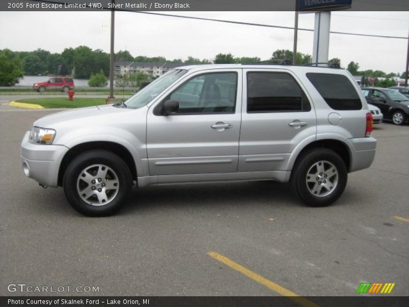 Silver Metallic / Ebony Black 2005 Ford Escape Limited 4WD