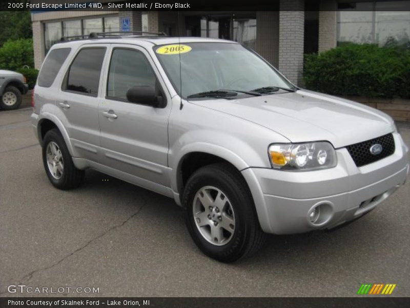 Silver Metallic / Ebony Black 2005 Ford Escape Limited 4WD