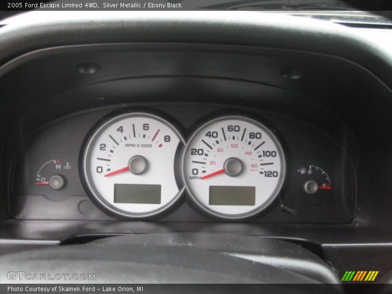 Silver Metallic / Ebony Black 2005 Ford Escape Limited 4WD