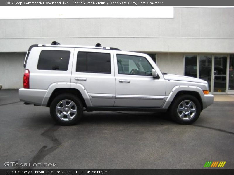 Bright Silver Metallic / Dark Slate Gray/Light Graystone 2007 Jeep Commander Overland 4x4