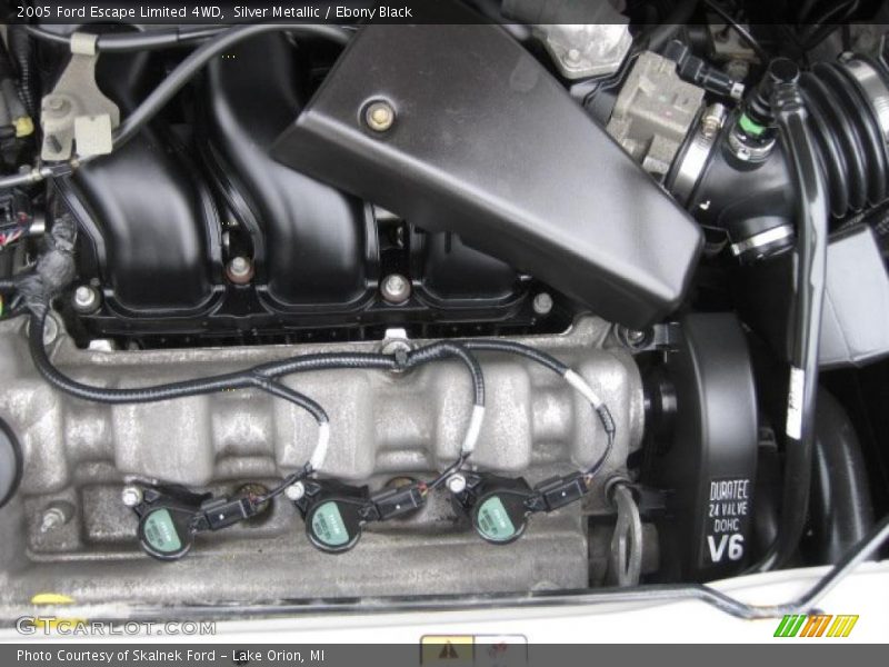 Silver Metallic / Ebony Black 2005 Ford Escape Limited 4WD