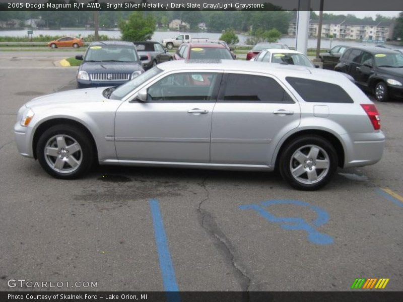 Bright Silver Metallic / Dark Slate Gray/Light Graystone 2005 Dodge Magnum R/T AWD