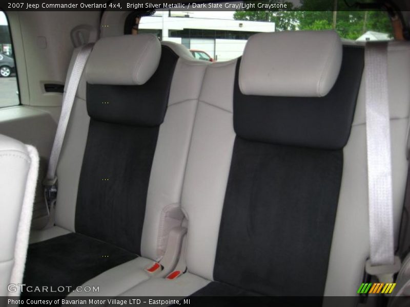 Bright Silver Metallic / Dark Slate Gray/Light Graystone 2007 Jeep Commander Overland 4x4