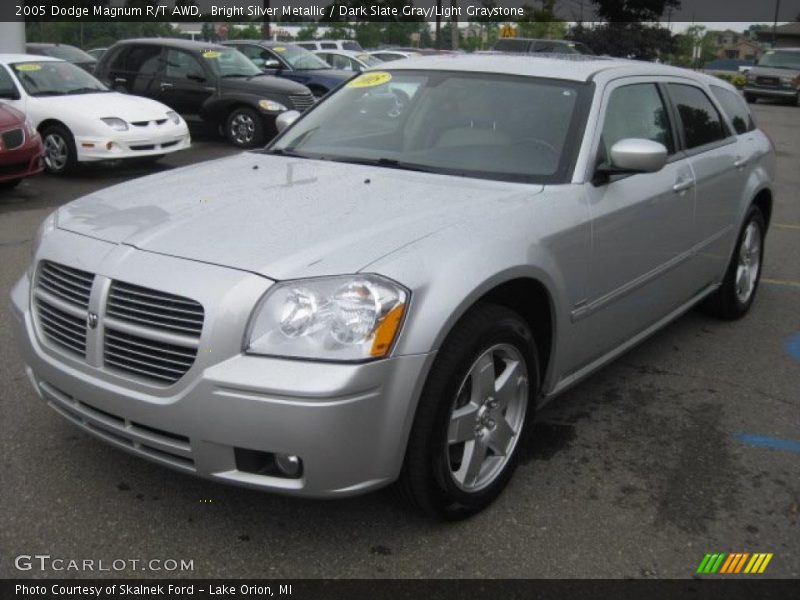Bright Silver Metallic / Dark Slate Gray/Light Graystone 2005 Dodge Magnum R/T AWD
