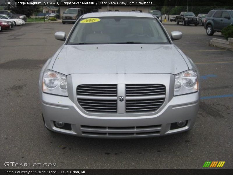 Bright Silver Metallic / Dark Slate Gray/Light Graystone 2005 Dodge Magnum R/T AWD