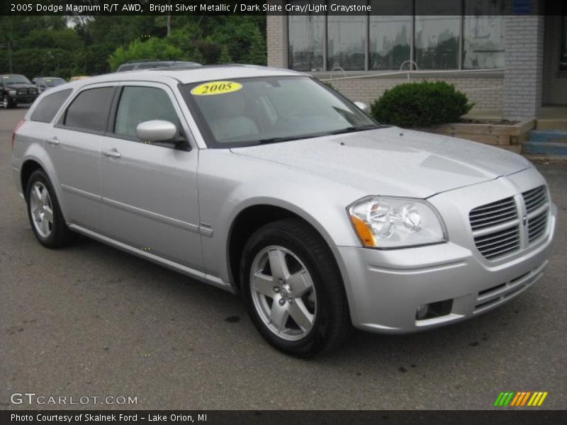 Bright Silver Metallic / Dark Slate Gray/Light Graystone 2005 Dodge Magnum R/T AWD