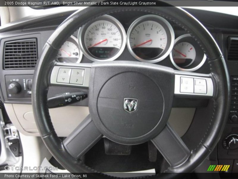 Bright Silver Metallic / Dark Slate Gray/Light Graystone 2005 Dodge Magnum R/T AWD