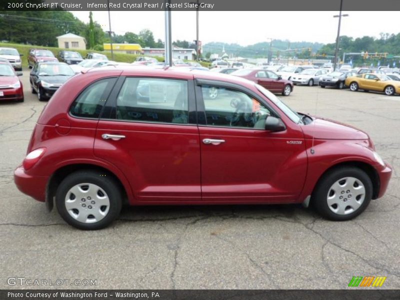 Inferno Red Crystal Pearl / Pastel Slate Gray 2006 Chrysler PT Cruiser
