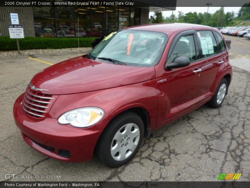 Inferno Red Crystal Pearl / Pastel Slate Gray 2006 Chrysler PT Cruiser