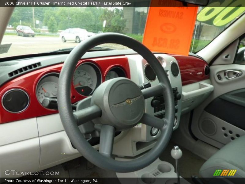Inferno Red Crystal Pearl / Pastel Slate Gray 2006 Chrysler PT Cruiser