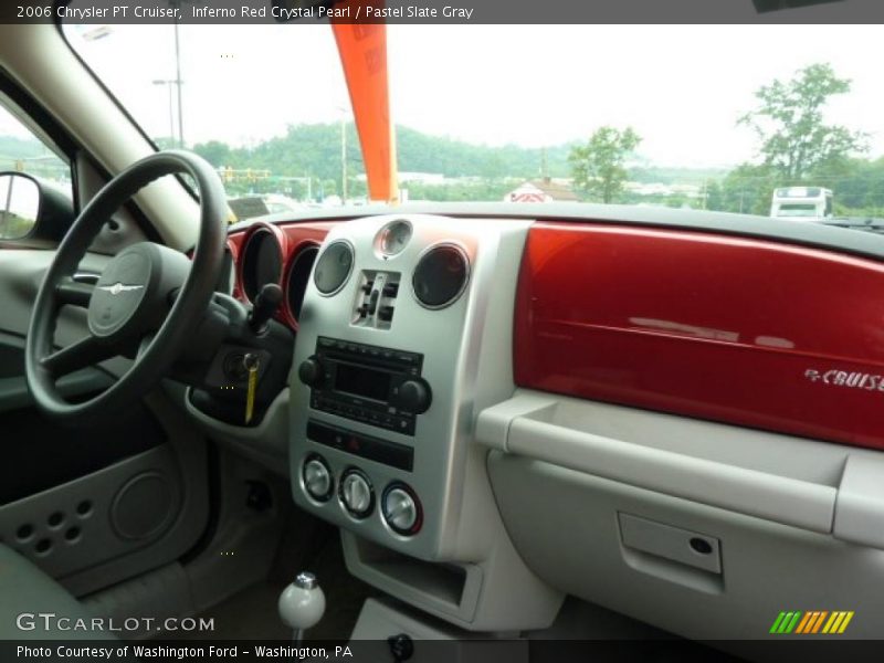 Inferno Red Crystal Pearl / Pastel Slate Gray 2006 Chrysler PT Cruiser