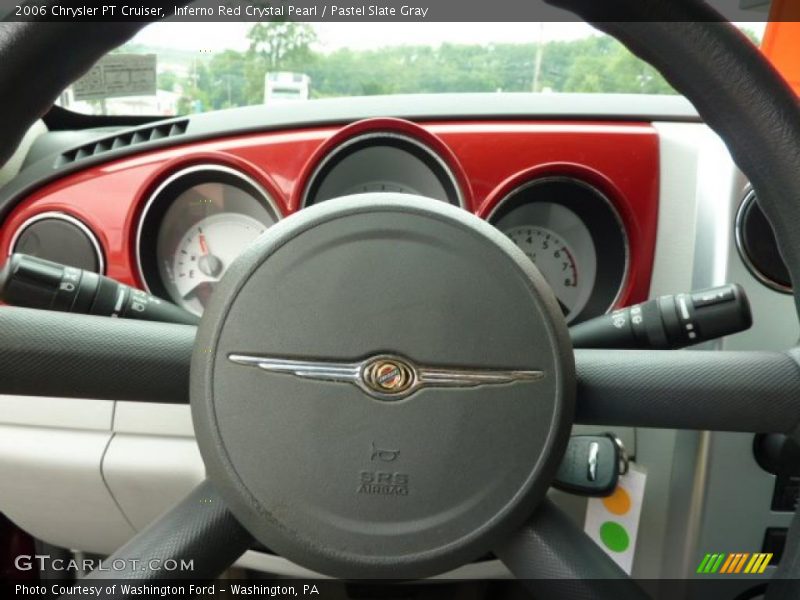 Inferno Red Crystal Pearl / Pastel Slate Gray 2006 Chrysler PT Cruiser