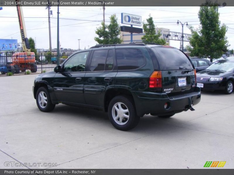 Polo Green Metallic / Medium Pewter 2004 GMC Envoy SLE 4x4