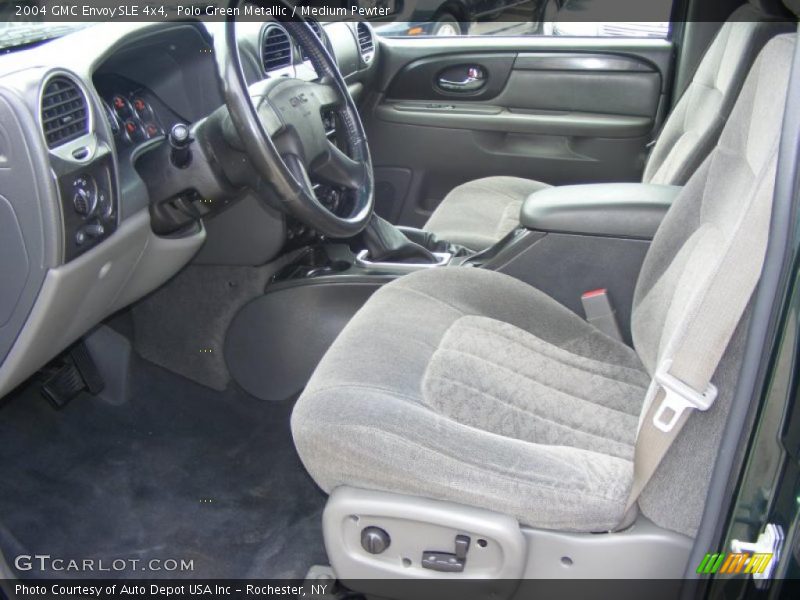 Polo Green Metallic / Medium Pewter 2004 GMC Envoy SLE 4x4
