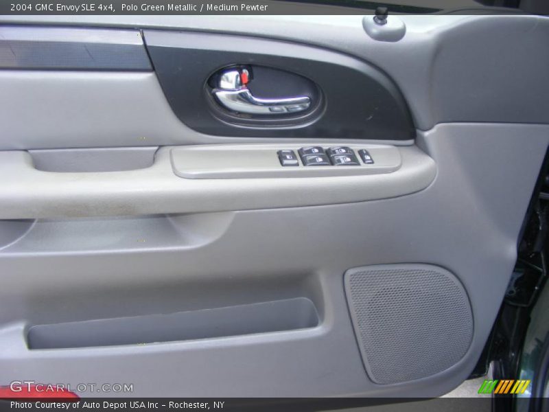 Polo Green Metallic / Medium Pewter 2004 GMC Envoy SLE 4x4
