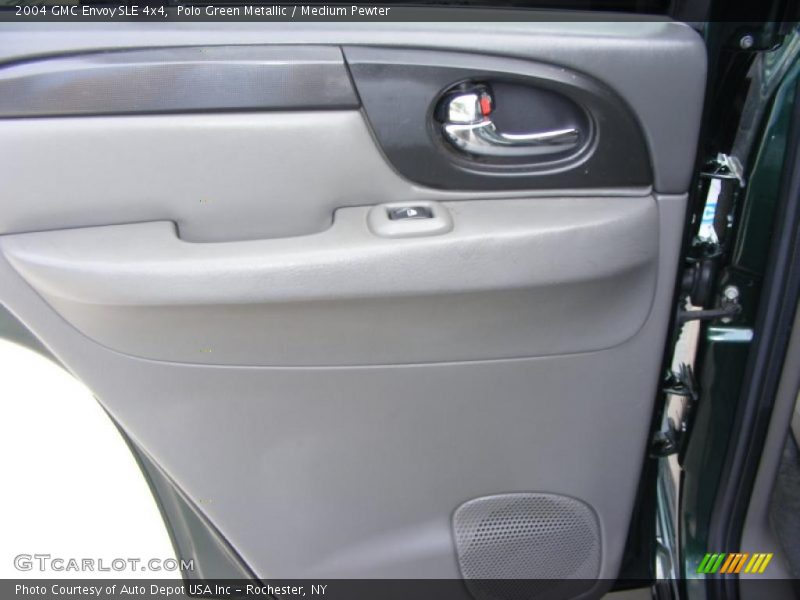 Polo Green Metallic / Medium Pewter 2004 GMC Envoy SLE 4x4