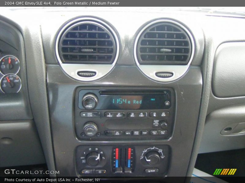 Polo Green Metallic / Medium Pewter 2004 GMC Envoy SLE 4x4