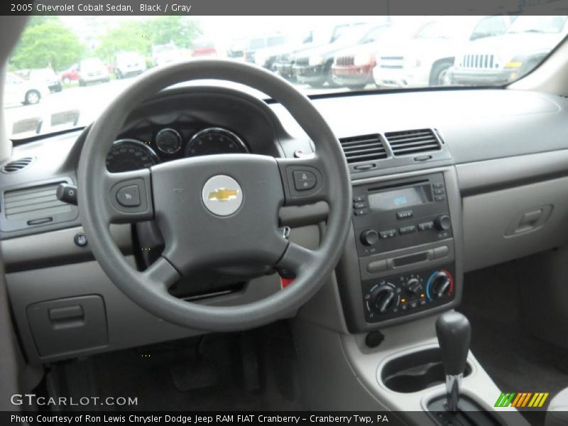 Black / Gray 2005 Chevrolet Cobalt Sedan