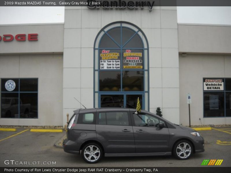 Galaxy Gray Mica / Black 2009 Mazda MAZDA5 Touring