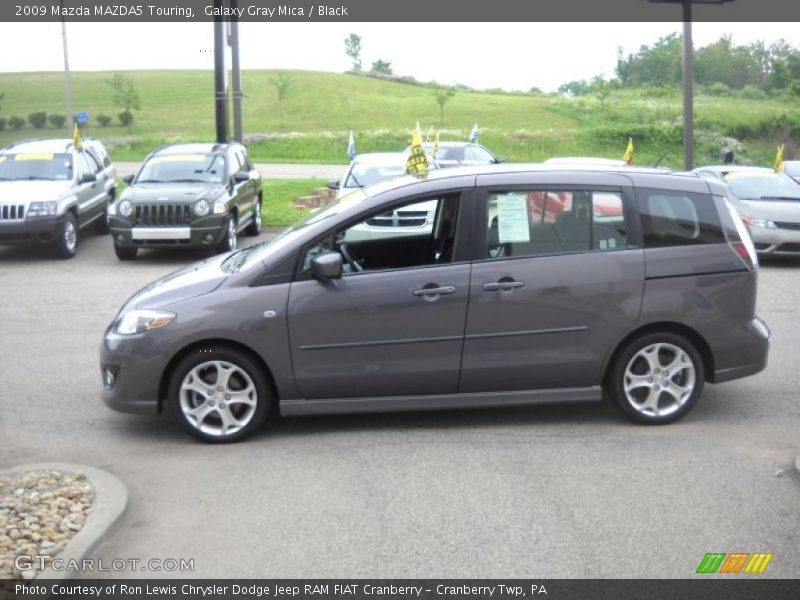 Galaxy Gray Mica / Black 2009 Mazda MAZDA5 Touring
