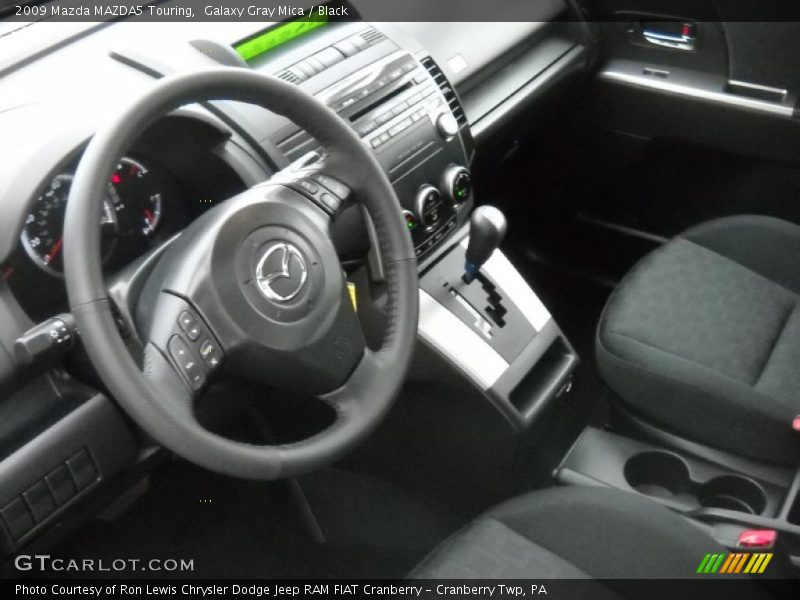 Galaxy Gray Mica / Black 2009 Mazda MAZDA5 Touring