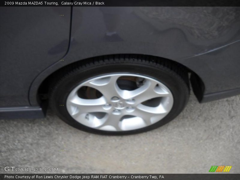 Galaxy Gray Mica / Black 2009 Mazda MAZDA5 Touring
