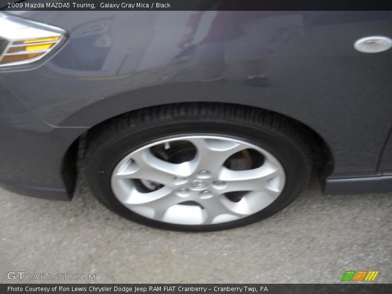 Galaxy Gray Mica / Black 2009 Mazda MAZDA5 Touring