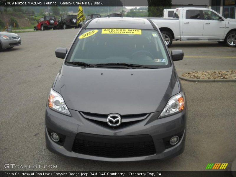 Galaxy Gray Mica / Black 2009 Mazda MAZDA5 Touring