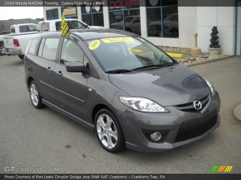 Galaxy Gray Mica / Black 2009 Mazda MAZDA5 Touring