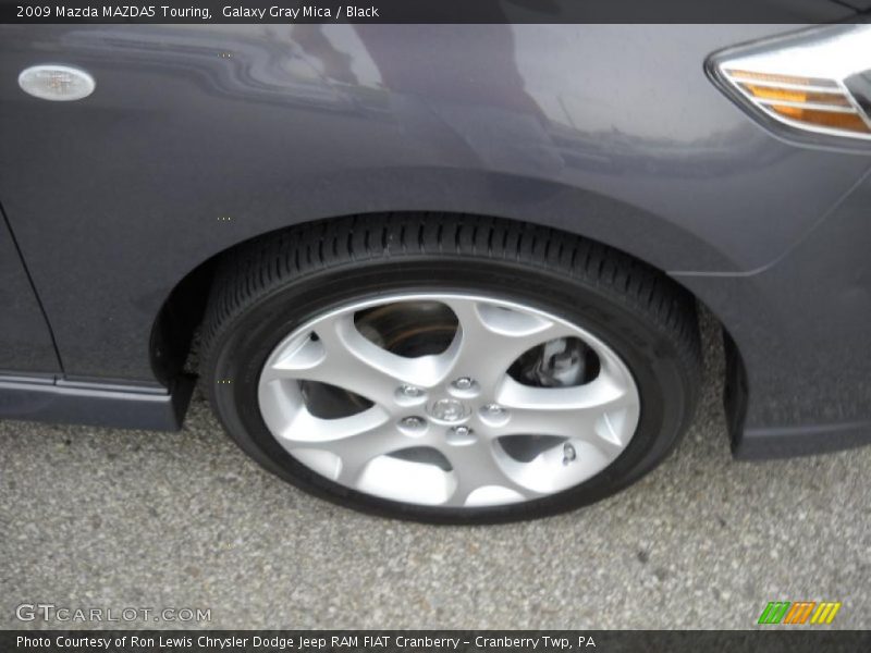 Galaxy Gray Mica / Black 2009 Mazda MAZDA5 Touring