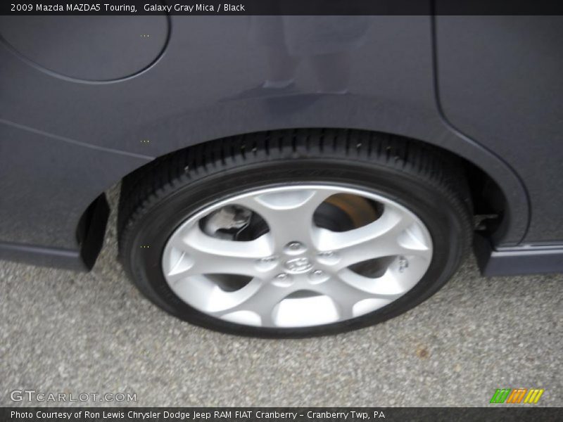 Galaxy Gray Mica / Black 2009 Mazda MAZDA5 Touring
