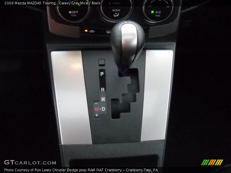 Galaxy Gray Mica / Black 2009 Mazda MAZDA5 Touring