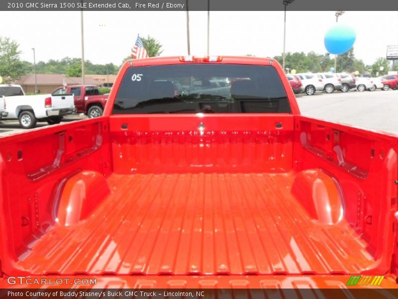 Fire Red / Ebony 2010 GMC Sierra 1500 SLE Extended Cab